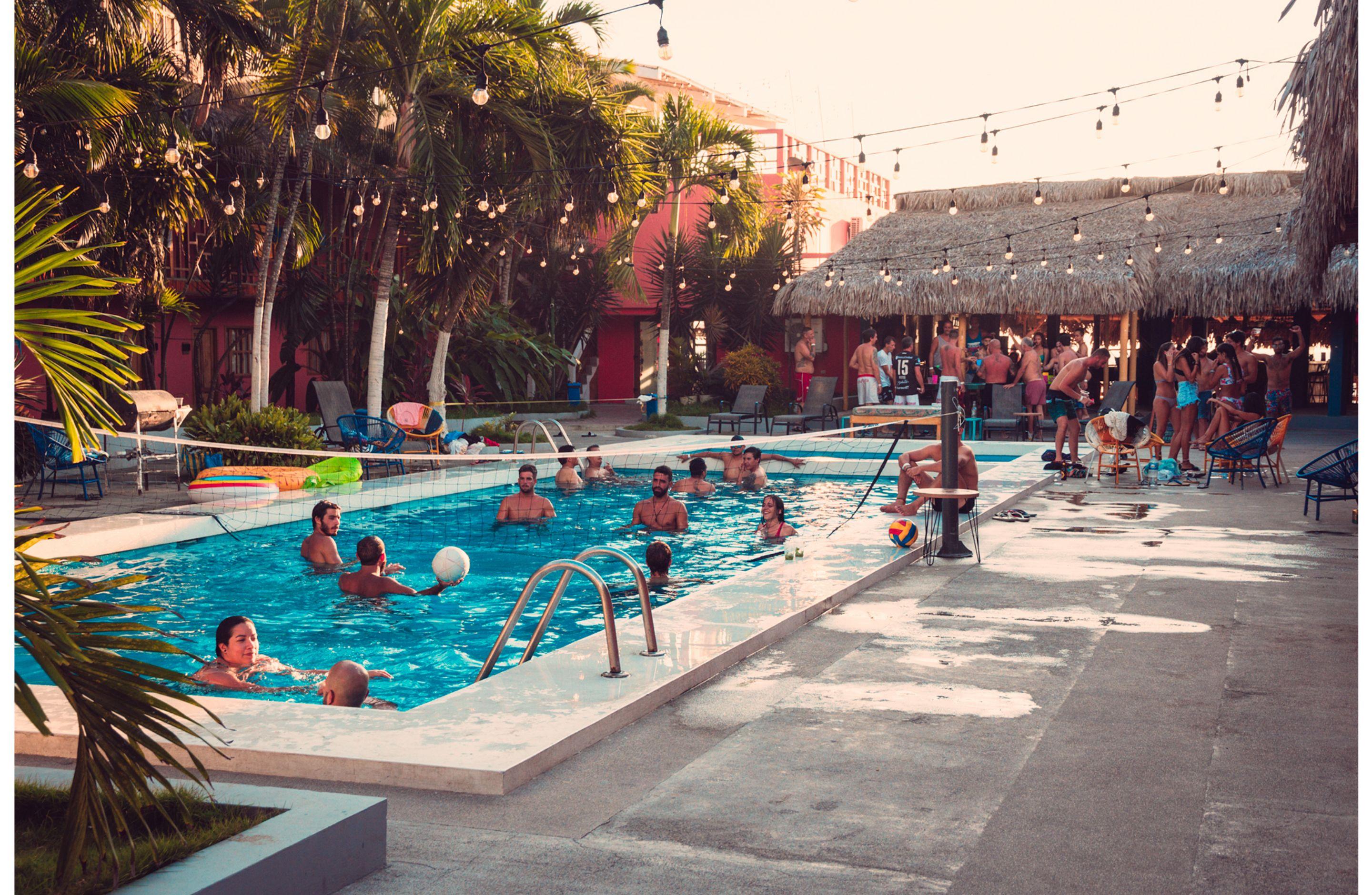 Slumber Party Montanita Hotel Exterior foto